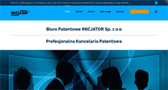 Desktop Screenshot of inicjator.pl