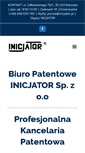 Mobile Screenshot of inicjator.pl